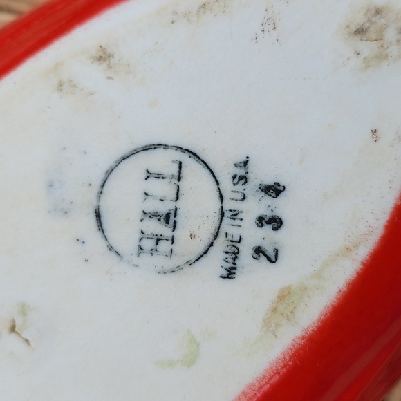 HALL MID-CENTURY LOBSTER DISHES SET OF 2 - Picture 6 of 10